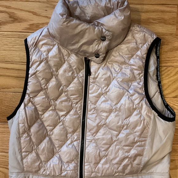 Calvin Klein Performance NWOT Lavender Pink Quilted Women's Vest Sleeveless XS - Picture 6 of 13